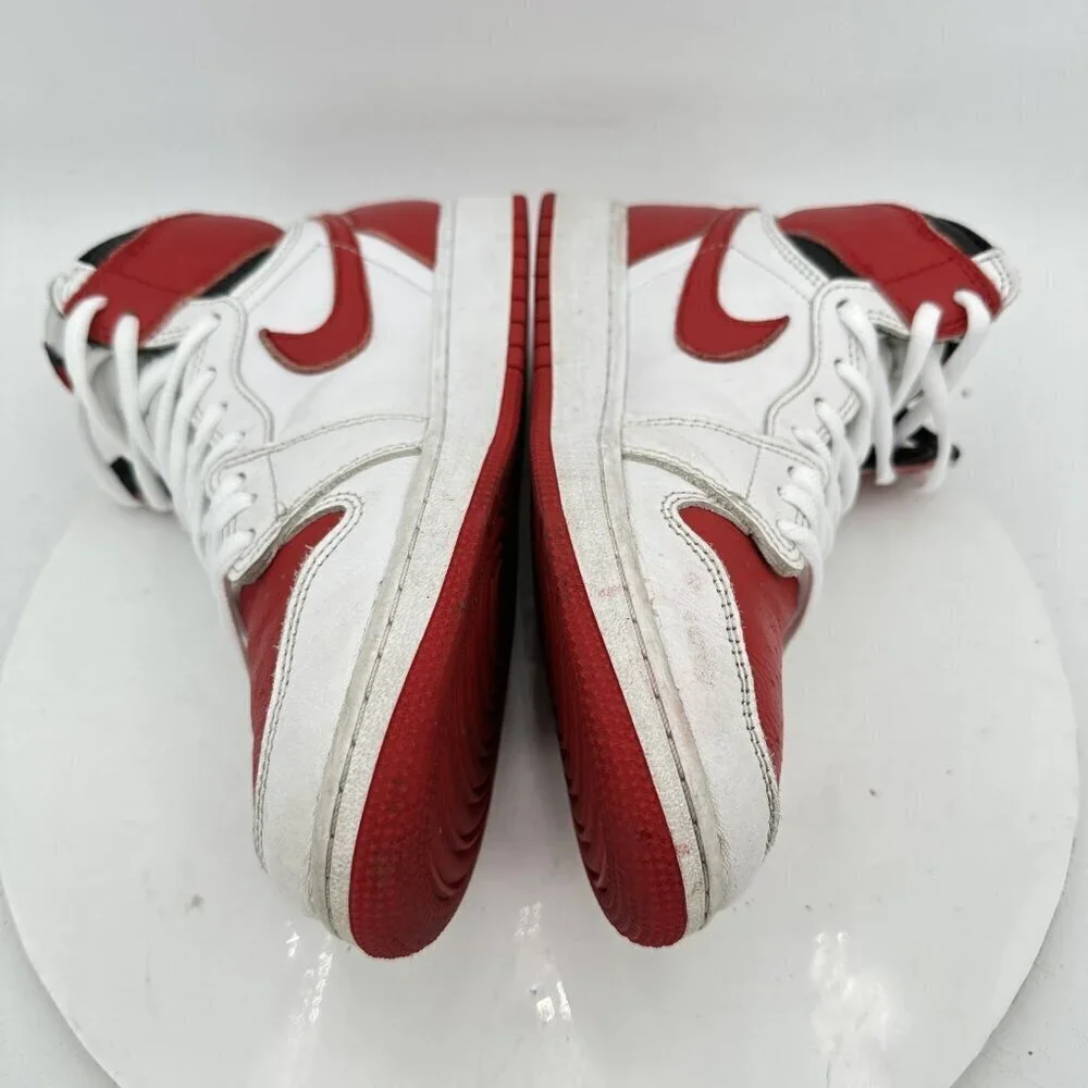 Nike Air Jordan 1 Retro High Youth Size 7Y Women 8.5 575441-161 Red White Shoes